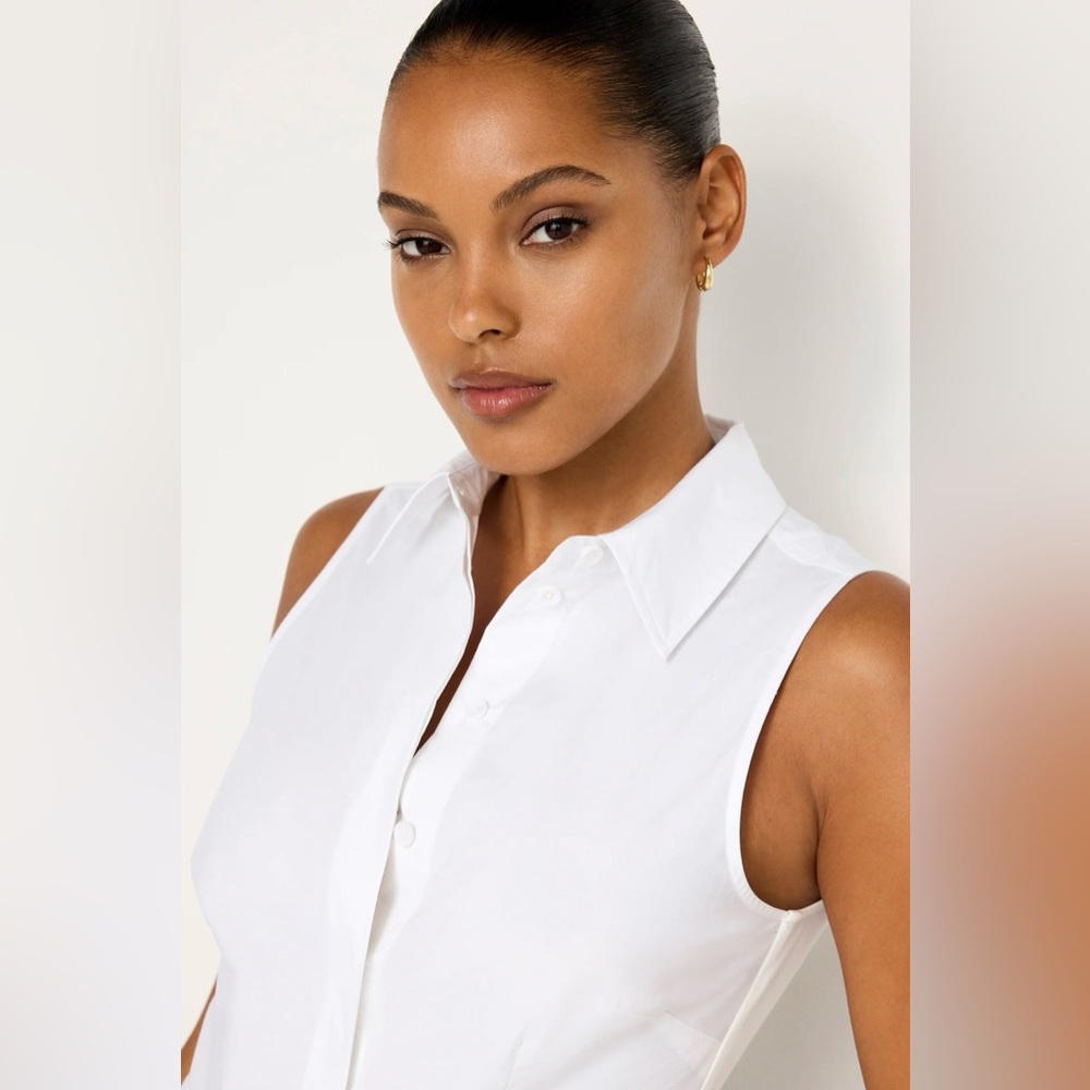 Good American Classic White Sleeveless Bodysuit - Picture 4 of 4